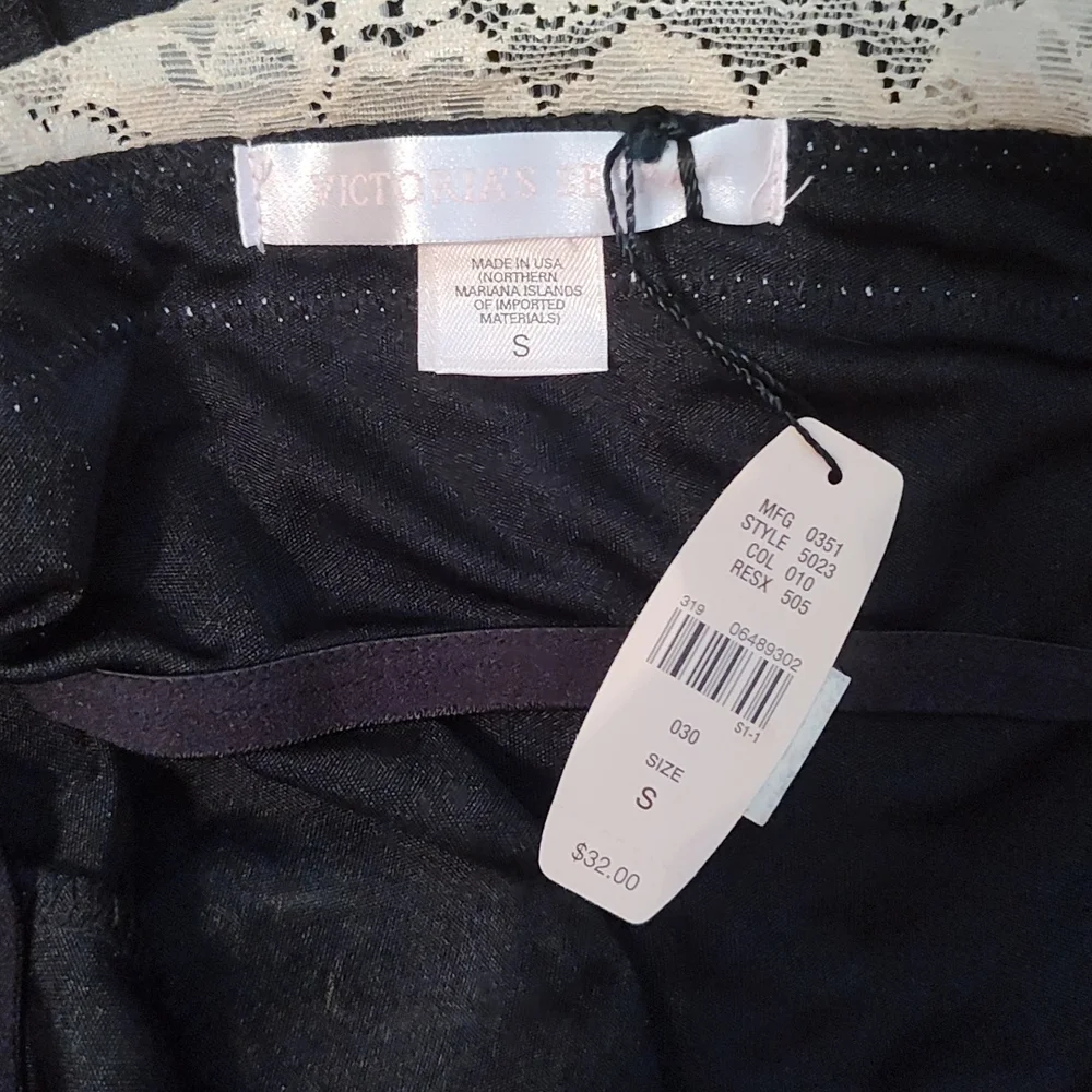 Y2K Victoria's Secret NWT Lace Trim Cami Tank, sz. S - Picture 9 of 12